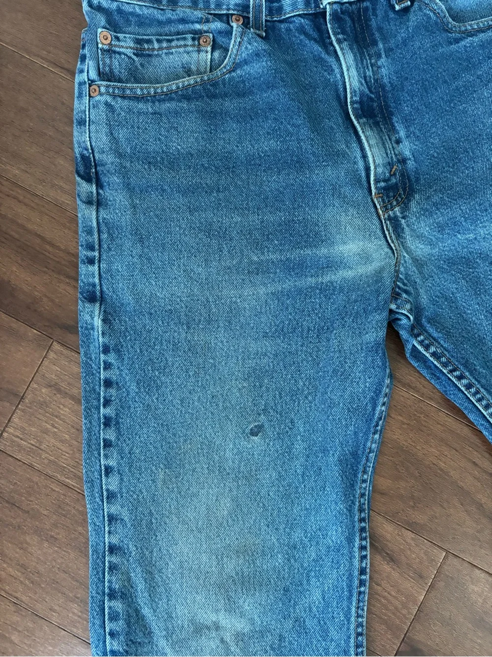 VTG 2001 Levis 517 Bootcut Jeans Made in USA 32x29 Blue Denim Cowboy Y2K 554
